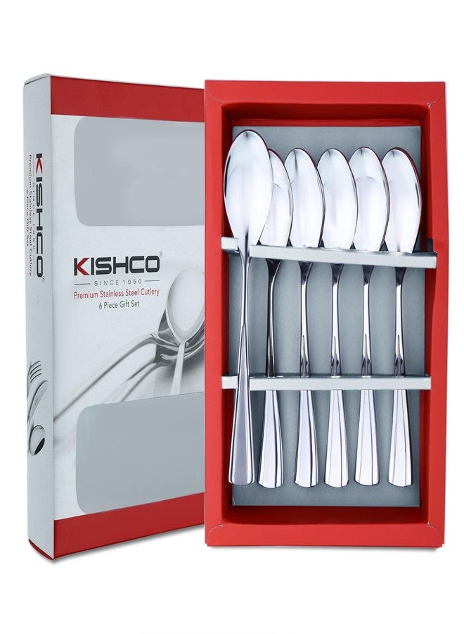 Kishco Milan Stainless Steel Baby/All Purpose Spoon - Pack of 6 - Image 3